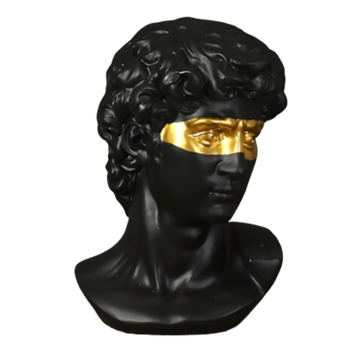 Moderne griechische Büstenstatue