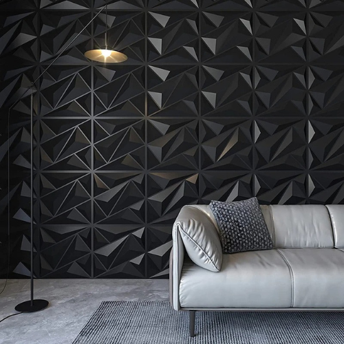 3D Geometrisches Wandpaneel