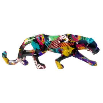 Leopardenstatue