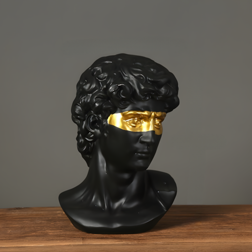 Moderne griechische Büstenstatue