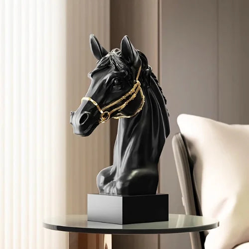 EQUUS Noir – Edle Pferdeskulptur